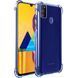 Прозрачный чехол для Samsung M21 (M215) ударопрочный силиконовый Shockproof (бампер) 1586477656 фото 1