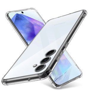 Прозорий чохол для Samsung A57 5G (A576) ударостійкий силіконовий Shockproof (бампер) id_21500 фото