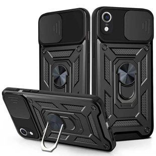 Протиударний чохол для iPhone XR з захистом камери Defender (чорний) 2762797925 фото