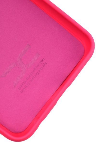 Силиконовый чехол для Samsung A54 5G (A546) ярко розовый Soft Silicone Case Full (бампер) 2499773487 фото