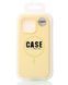 Силіконовий чохол з MagSafe для iPhone 15 Slim Ring Soft світло жовтий id_21072 фото 3