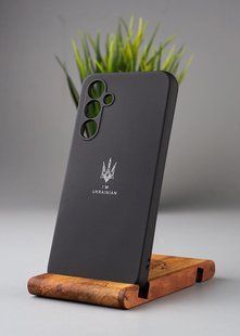 Силиконовый чехол для Samsung A54 5G (A546) черный Soft Silicone Case Full Ukrainian Spirit (бампер) 1799862599 фото