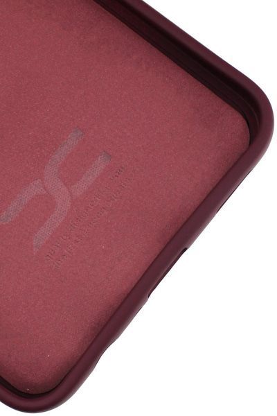 Силиконовый чехол для Samsung A05 (A055) бордовый Soft Silicone Case Full (бампер) 2086019263 фото