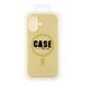 Силиконовый чехол з MagSafe для iPhone 16 Slim Ring Soft желтый id_20768 фото 2