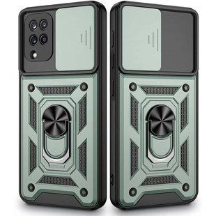 Протиударний чохол для Samsung A22 (A225) з захистом камери Defender (зелений) 1874147047 фото