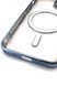 Чохол для iPhone 15 Pro з MagSafe Metallic (TPU+PC) блакитний id_17415 фото 7