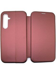 Чохол книжка для Samsung A55 5G (A556) бордовий 2702887129 фото