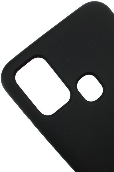 Силиконовый чехол для Samsung M31 (M315) черный Soft Silicone Case Full (бампер) 1518687205 фото