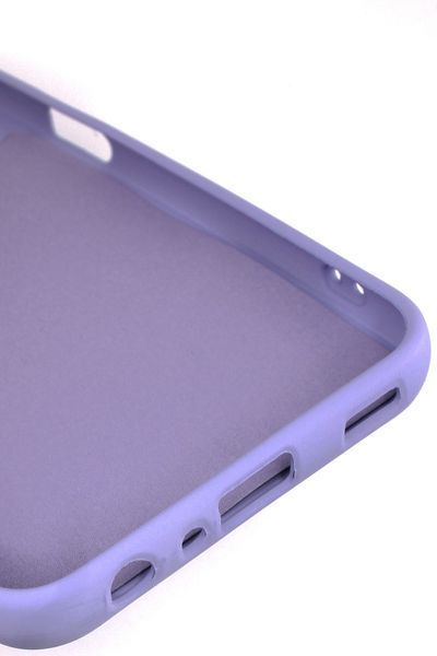 Силиконовый чехол для Samsung A24 (A245) фиалковый Soft Silicone Case Full (бампер) 2513668933 фото
