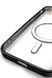 Чохол для iPhone 15 Pro з MagSafe Metallic (TPU+PC) чорний 2231467232 фото 5