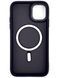 Чохол для iPhone 12 Pro Max з Magsafe Colourful темно фіолетовий id_16191 фото 4