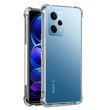 Прозрачный чехол для Poco X5 ударопрочный силиконовый Shockproof (бампер)