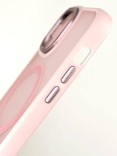 Чохол для iPhone 12 Pro Max з Magsafe Colourful рожевий id_16192 фото