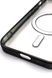 Чехол для iPhone 16 з MagSafe Metallic (TPU+PC) черный id_17366 фото 3