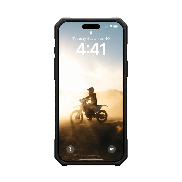 Чохол для iPhone 14 Pro протиударний з Magsafe UAG Pathfinder темно синій id_20720 фото