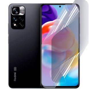 Гидрогелевая пленка для Xiaomi Redmi Note 11 Pro / Note 12 Pro 4G защитная протиударная Mietubl Super-TPU Clear id_18595 фото
