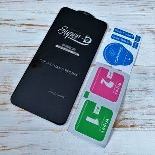 Защитное стекло для iPhone XS Max Super-D 1874147034 фото