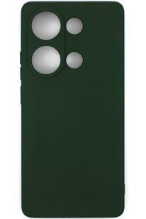 Силіконовий чохол для Xiaomi Redmi Note 13 4G темно зелений Soft Silicone Case Full (бампер) 2222627438 фото