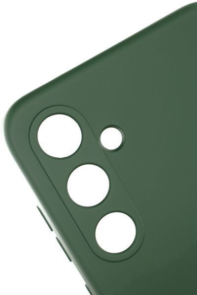 Силиконовый чехол для Samsung M35 5G (M356) темно зеленый Soft Silicone Case Full (бампер) 2371559547 фото