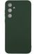 Силиконовый чехол для Samsung M35 5G (M356) темно зеленый Soft Silicone Case Full (бампер) 2371559547 фото 1