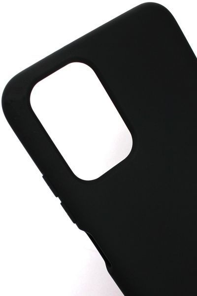 Силиконовый чехол для Xiaomi Redmi Note 10 / 10s черный Soft Silicone Case Full (бампер) 1518688146 фото