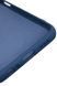Силіконовий чохол для Poco M5s темно синій Soft Silicone Case Full (бампер) 2702887136 фото 3