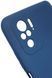 Силіконовий чохол для Poco M5s темно синій Soft Silicone Case Full (бампер) 2702887136 фото 2