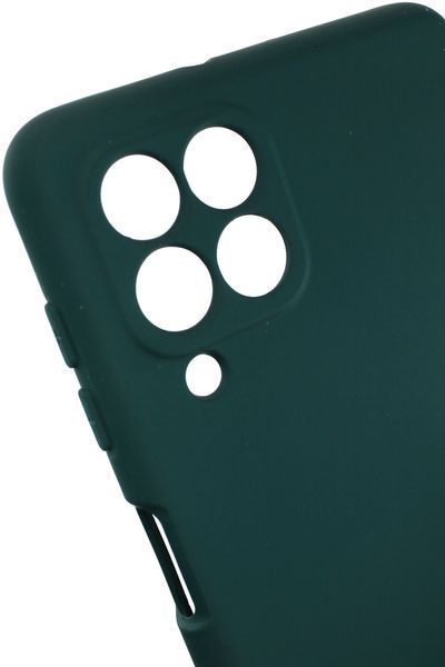 Силиконовый чехол для Samsung M53 5G (M536) темно зеленый Soft Silicone Case Full (бампер) 2396082604 фото