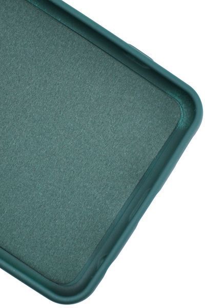 Силиконовый чехол для Samsung M53 5G (M536) темно зеленый Soft Silicone Case Full (бампер) 2396082604 фото