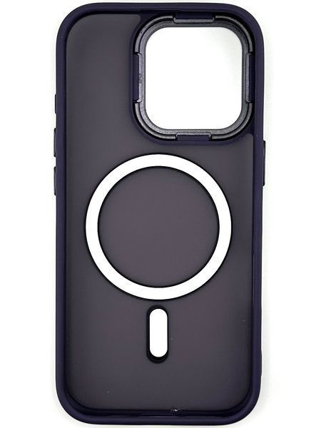 Чохол для iPhone 13 Pro Max з Magsafe Colourful темно фіолетовий id_16204 фото