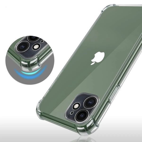 Прозорий чохол для iPhone 11 ударостійкий силіконовий Shockproof (бампер) 1317991352 фото
