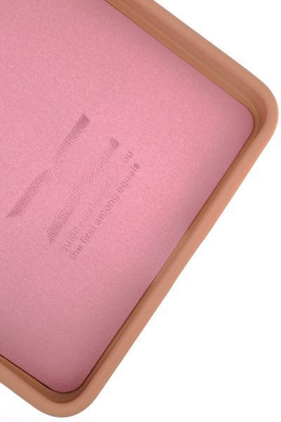 Силіконовий чохол для Xiaomi Redmi Note 13 4G пудровий Soft Silicone Case Full (бампер) 2222627440 фото