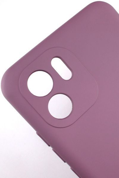 Силіконовий чохол для Xiaomi Redmi A1 / A2 лавандовий Soft Silicone Case Full (бампер) 1843206532 фото