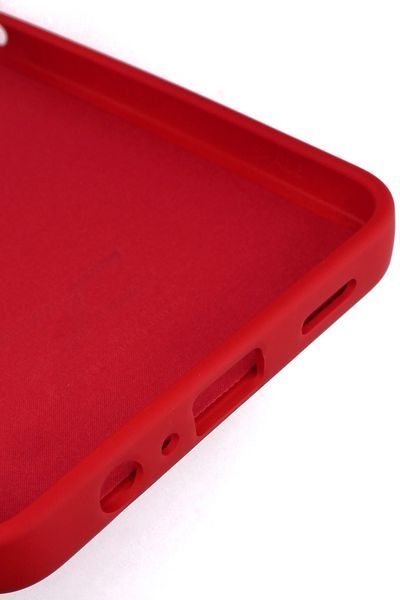 Силіконовий чохол для Samsung A06 (A065) червоний Soft Silicone Case Full (бампер) 2433055613 фото