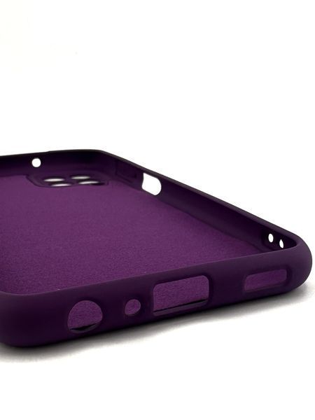 Силиконовый чехол для Samsung M33 5G (M336) фиолетовый Soft Silicone Case Full (бампер) 2396082605 фото
