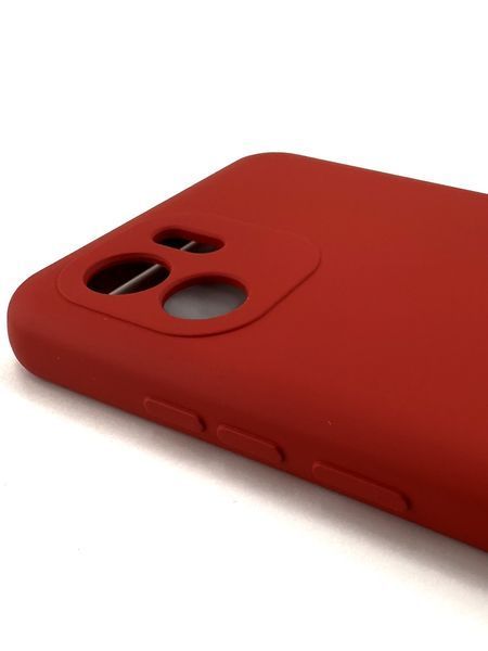 Силіконовий чохол для Xiaomi Redmi A1 / A2 червоний Soft Silicone Case Full (бампер) 2769892988 фото