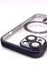 Чохол для iPhone 15 з MagSafe Metallic (TPU+PC) темно фіолетовий 2231467199 фото 2