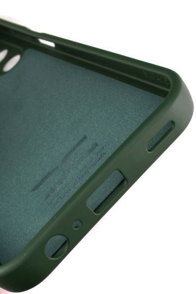 Силиконовый чехол для Samsung A15 4G / 5G (A155 / A156) темно зеленый Soft Silicone Case Full (бампер) 2259272974 фото