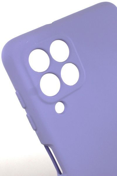 Силиконовый чехол для Samsung M33 5G (M336) фиалковый Soft Silicone Case Full (бампер) 2396082606 фото