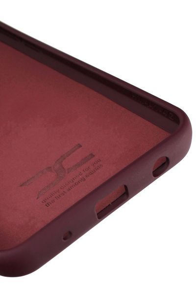 Силиконовый чехол для Xiaomi Redmi A1 / A2 бордовый Soft Silicone Case Full (бампер) 1843206533 фото
