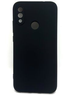 Силиконовый чехол для Xiaomi Redmi Note 7 / Note 7 Pro черный Soft Silicone Case Full (бампер) 1586478066 фото