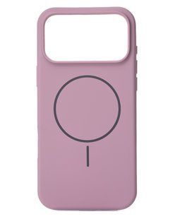Силіконовий чохол з MagSafe для iPhone 18 Pro лавандовий Slim Ring Soft id_21958 фото