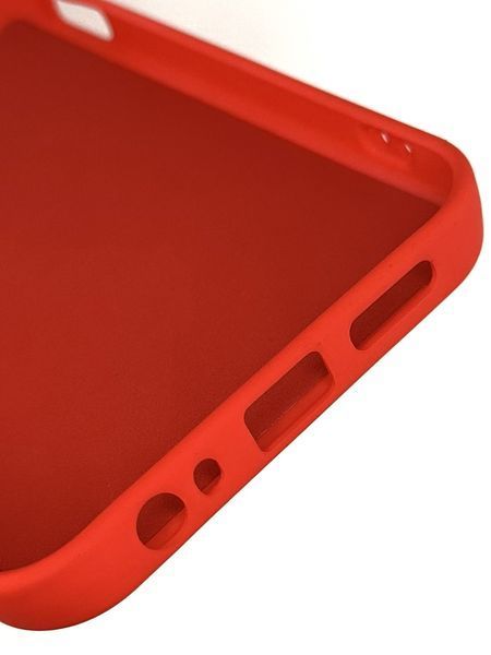 Силиконовый чехол для Xiaomi Redmi 15C красный Soft Silicone Case Full (бампер) id_16310 фото
