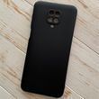 Силиконовый чехол для Xiaomi Redmi Note 9 Pro / 9S черный Soft Silicone Case Full (бампер) 1634789107 фото