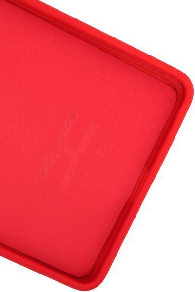 Силіконовий чохол для Xiaomi Redmi 12 червоний Soft Silicone Case Full (бампер) 1981307119 фото